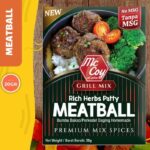 Mc Coy Rich Herbs Patty MEATBALL Bumbu Bakso Perkedel Daging